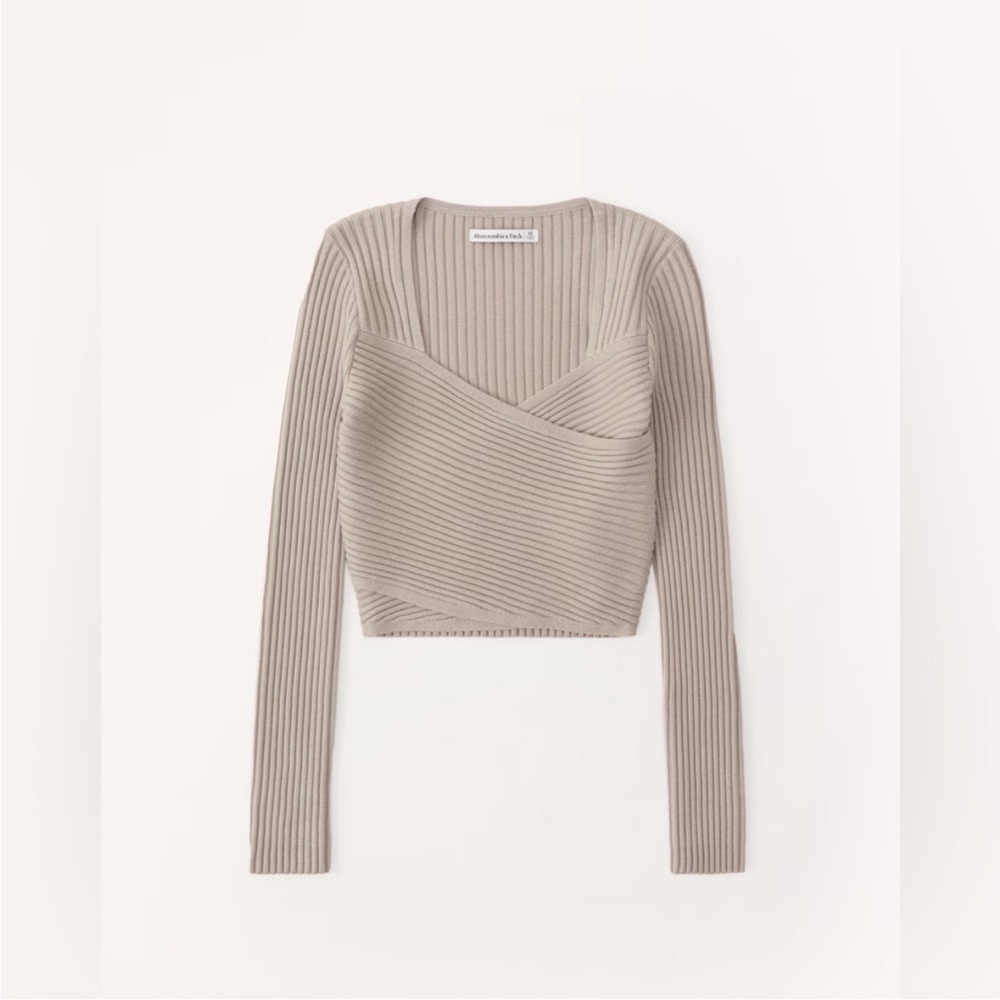 NWOT Abercrombie & Fitch LuxeLoft Slim Wrap Sweater